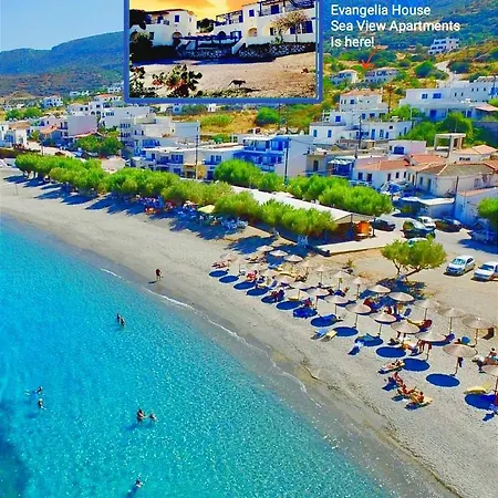 Evangelia House Sea View *